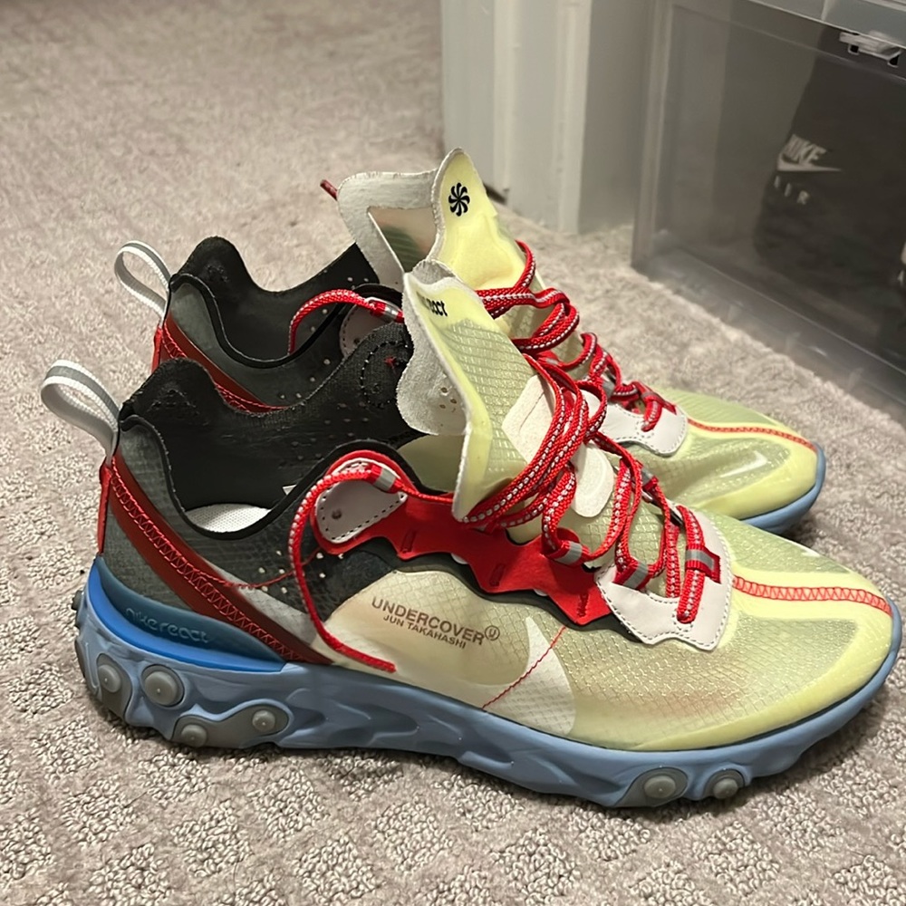 Nike react element 87 undercover collab. Men’s size 7 only worn once.